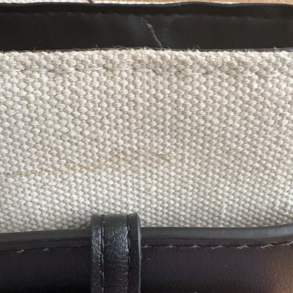 Steve Madden Black and Gold Accent Broy Buckles Tote - Picture 4 of 12